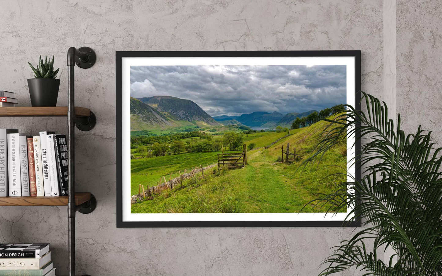 Lorton Vale with Grasmoor in the Distance