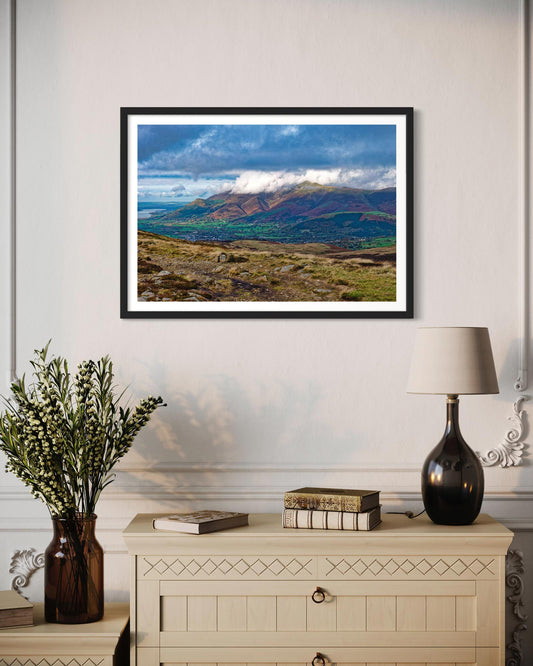 Skiddaw Swathed in Clouds