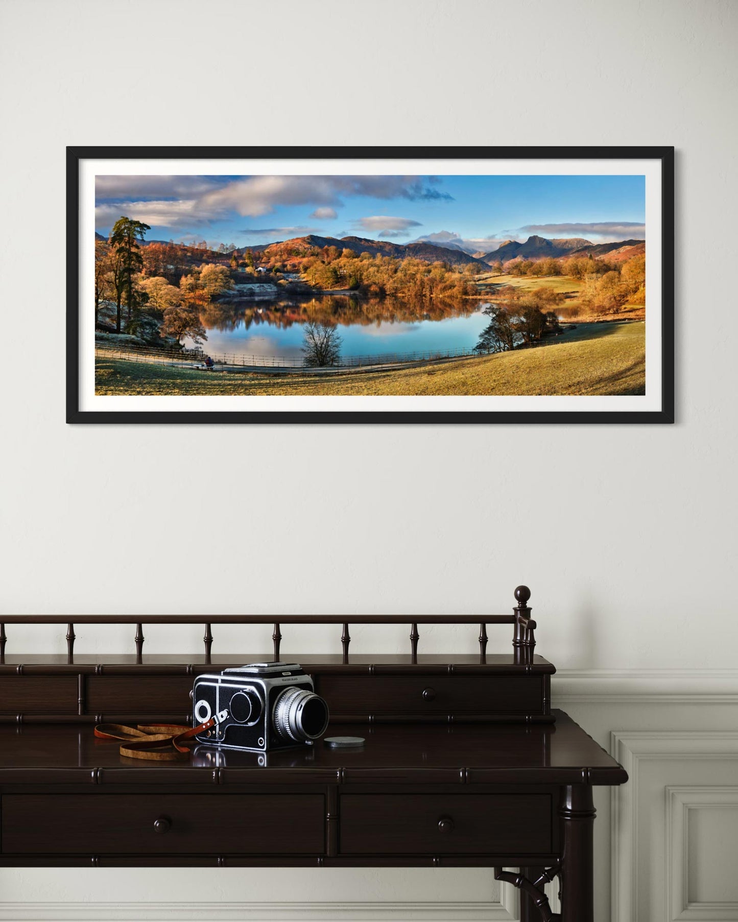 Frosty Autumn Morning Loughrigg Tarn