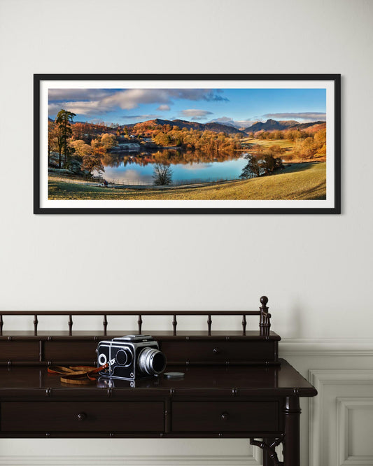 Frosty Autumn Morning Loughrigg Tarn