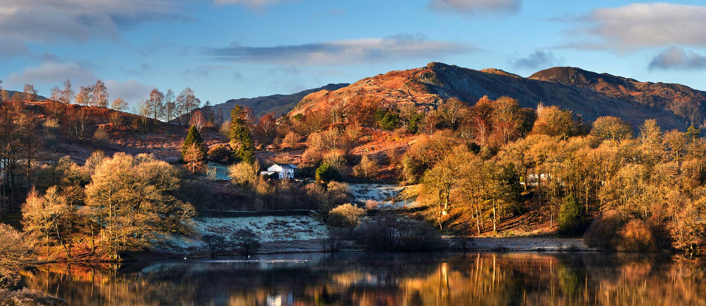 Frosty Autumn Morning Loughrigg Tarn