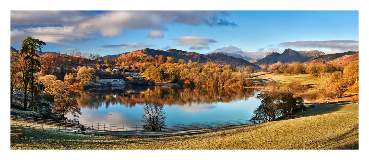 Frosty Autumn Morning Loughrigg Tarn