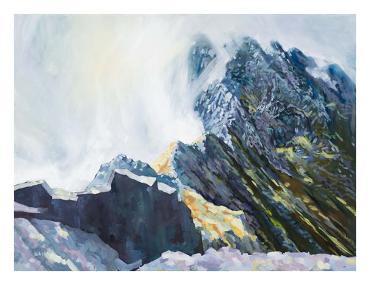 Striding Edge Mists Rising