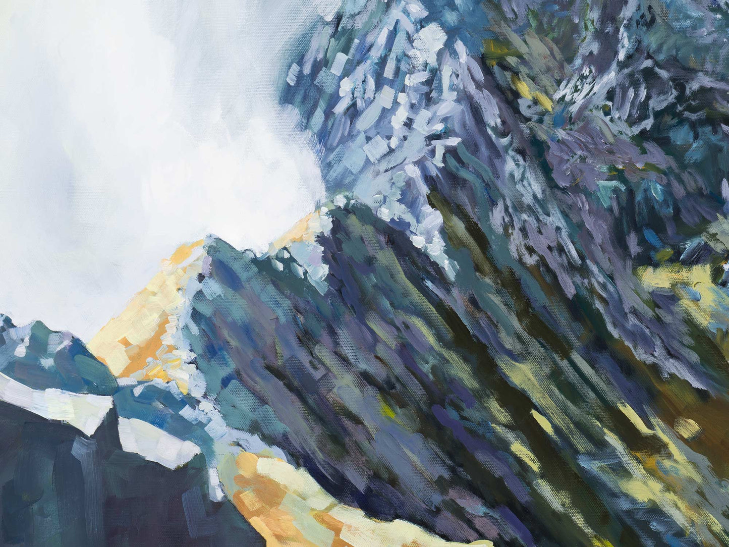 Striding Edge Mists Rising