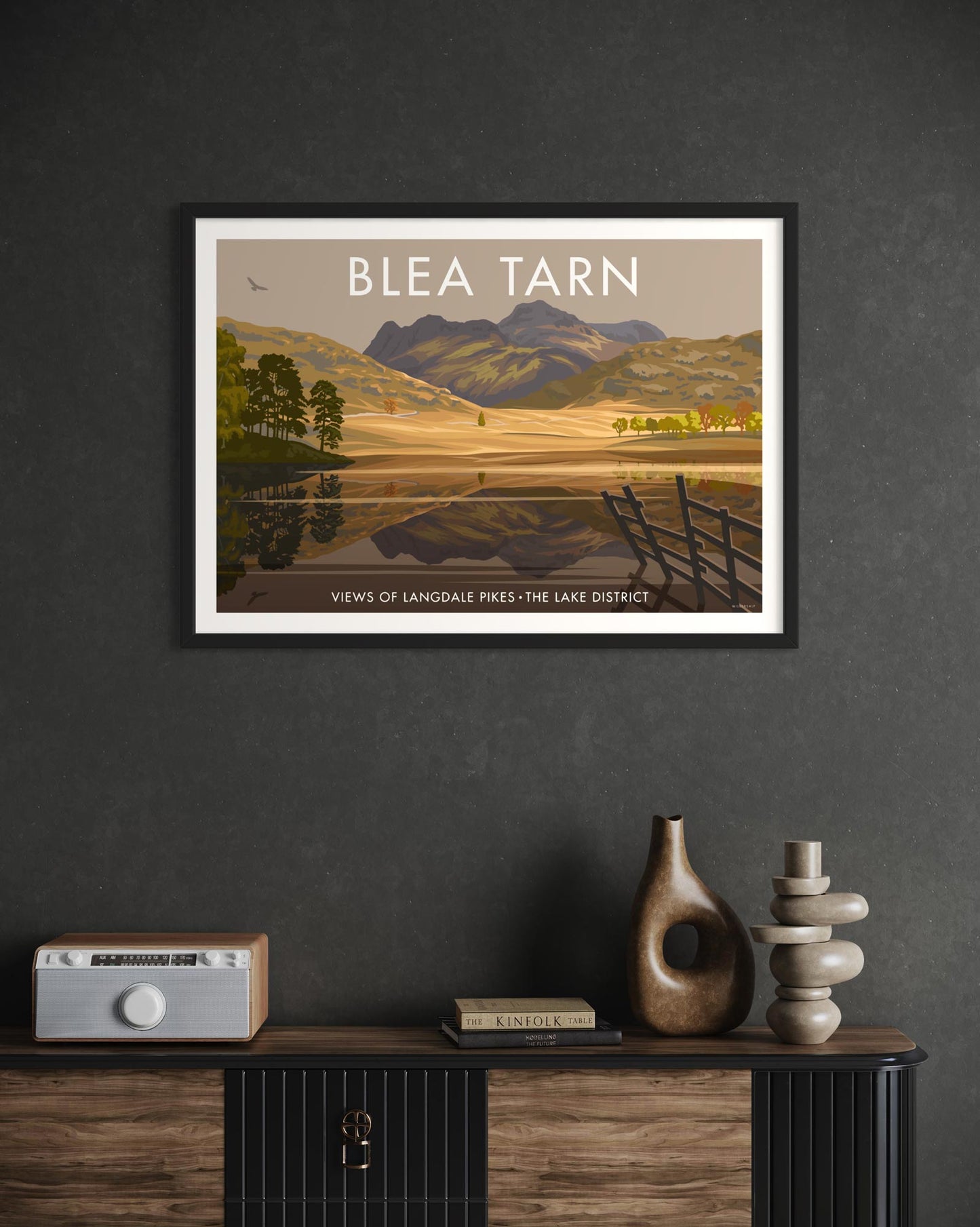 Blea Tarn & the Langdale Pikes