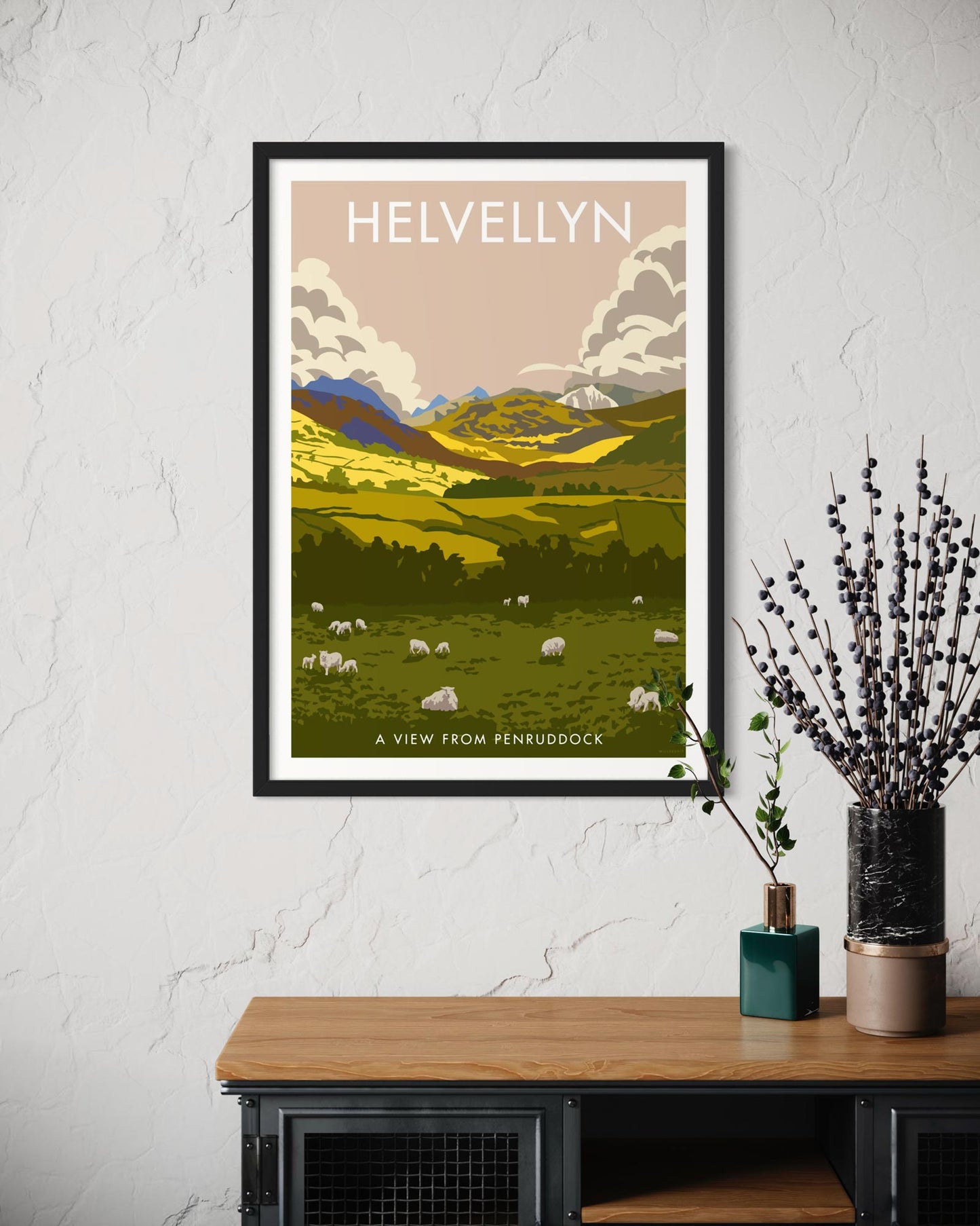 Helvellyn from Penruddock