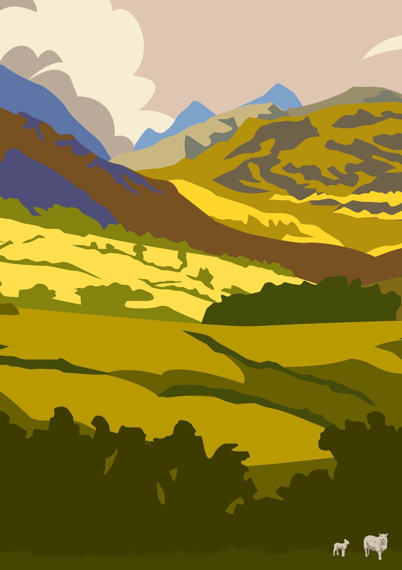 Helvellyn from Penruddock