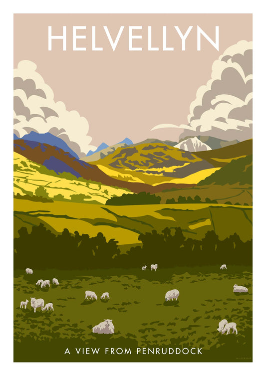 Helvellyn from Penruddock