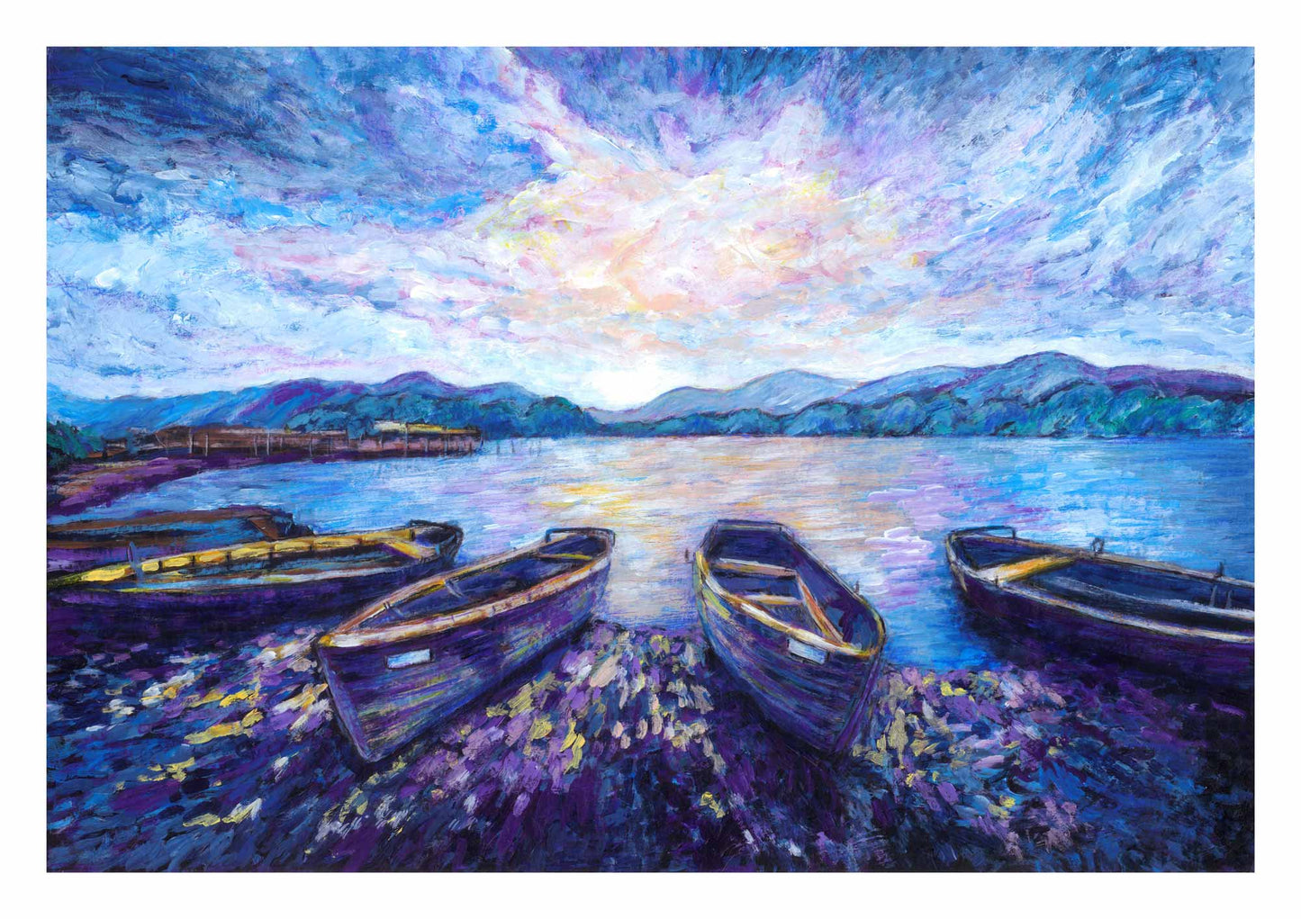 Evening Light, Derwent Water