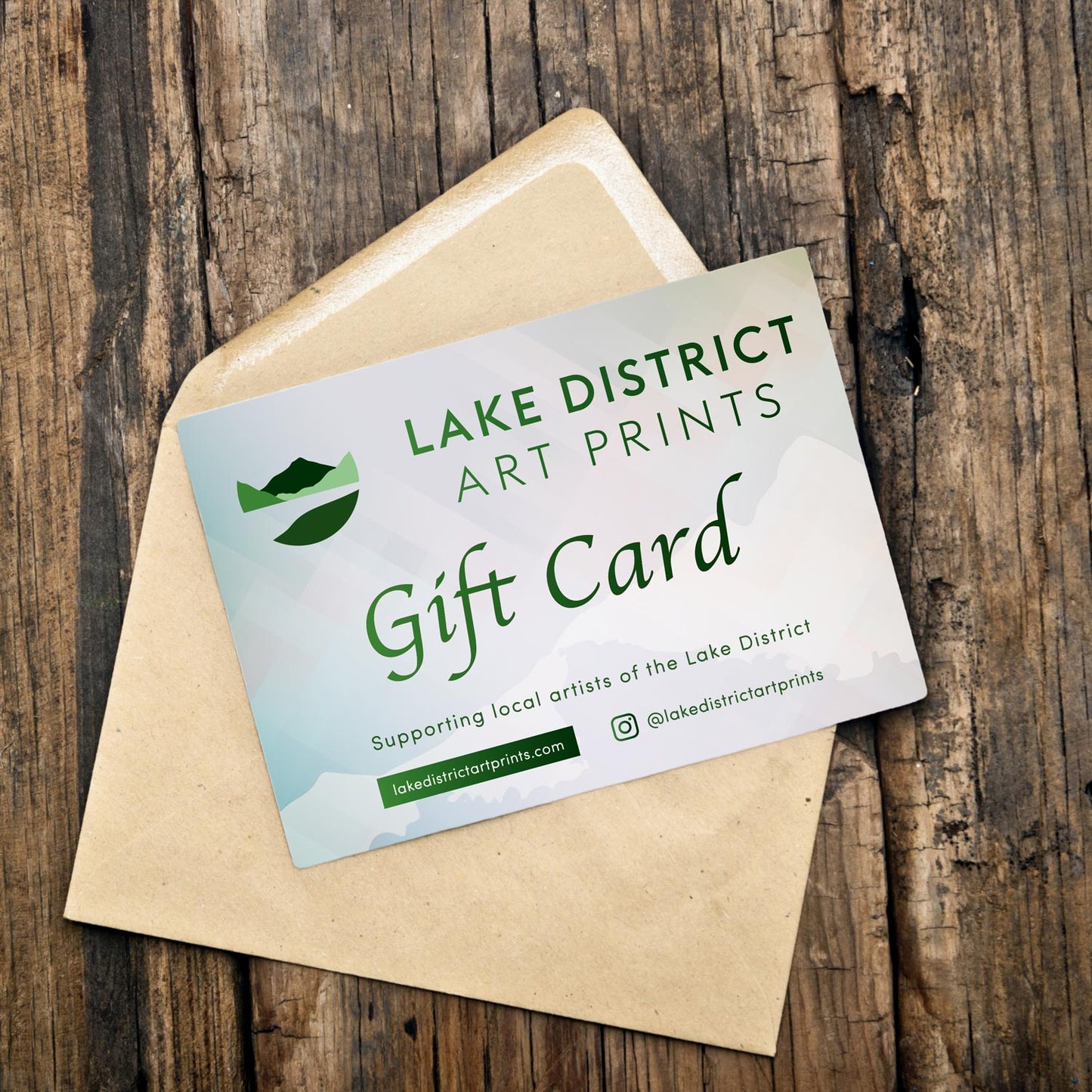 Lake District Art Prints - Digital Gift Card