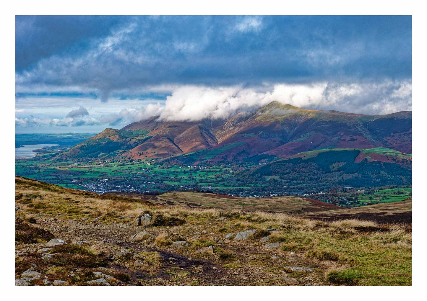 Skiddaw Swathed in Clouds